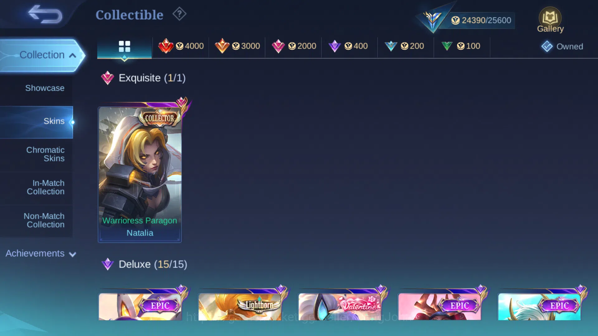 Mobile Legends: Bang Bang Accounts Hero 93 | Skin 117 | Spec Jungle | lightborn Fanny image 7