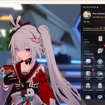 Honkai Star Rail Accounts Others ASIA|TL 39|4 Limited[Sparxie,Silver Wolf Lv. 999,Kafka,Ruan Mei]|Penacony|Check SS HSR677B