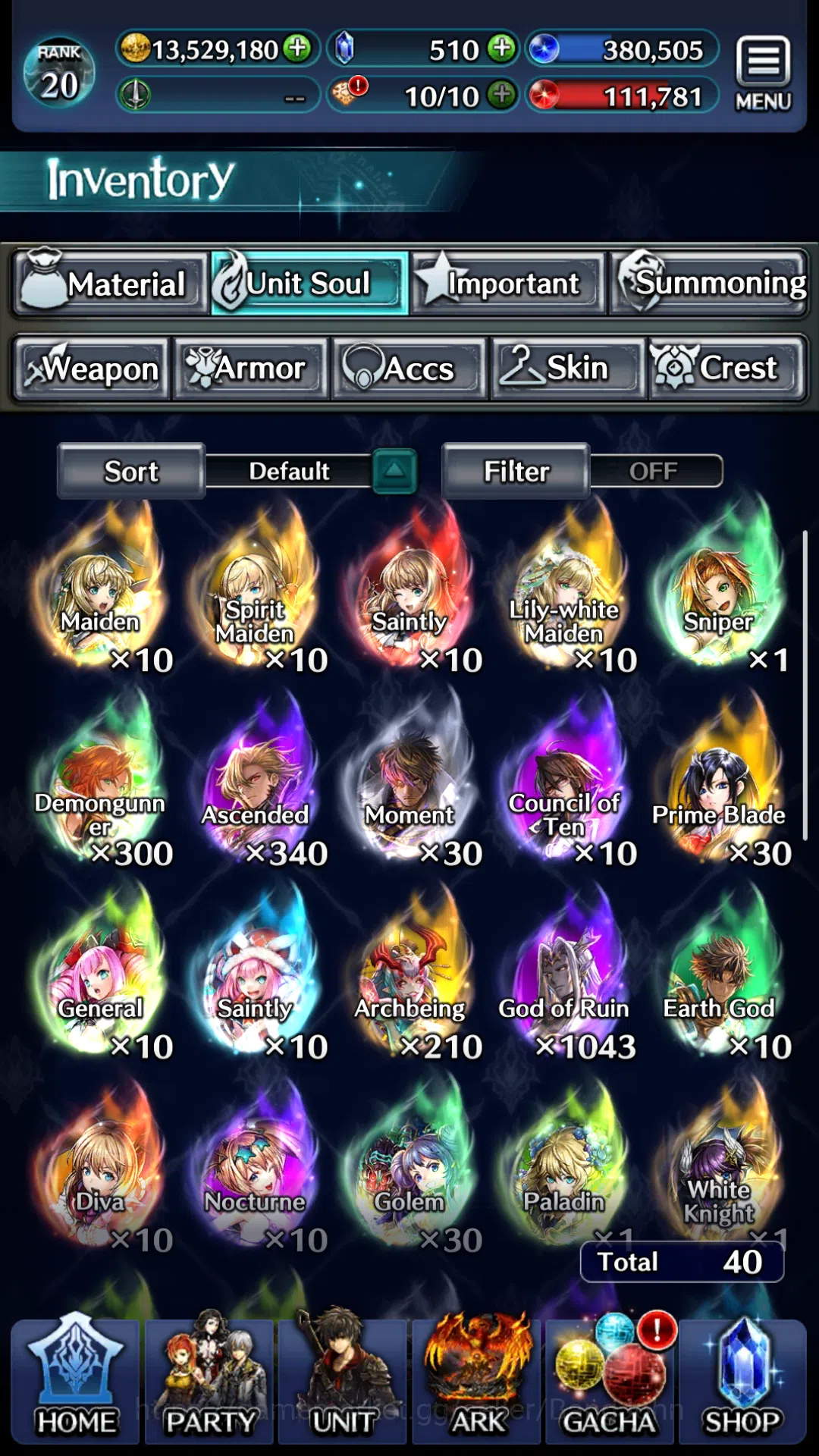 Last Cloudia Accounts Global|Rank 20|Collab (DragonoidMilim,Vergil,Nero) image 17