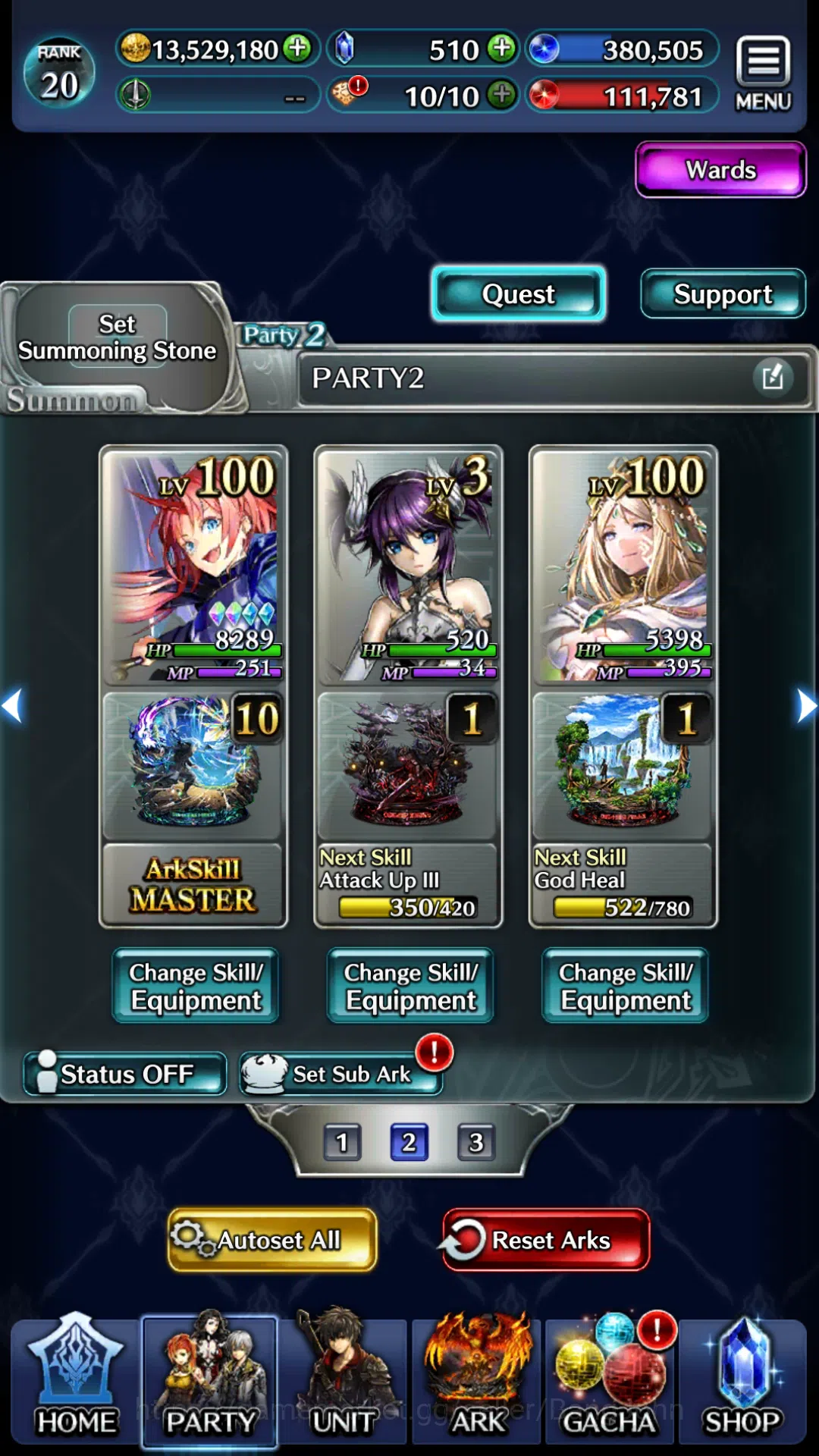 Last Cloudia Accounts Global|Rank 20|Collab (DragonoidMilim,Vergil,Nero) image 6