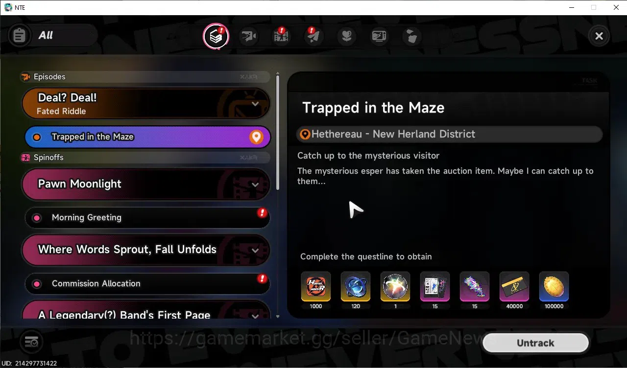 Neverness to Everness Accounts GLOBAL SEA|HL 15|TL 7|4 SSR|Chaos,Nanally,Jiuyuan, image 20