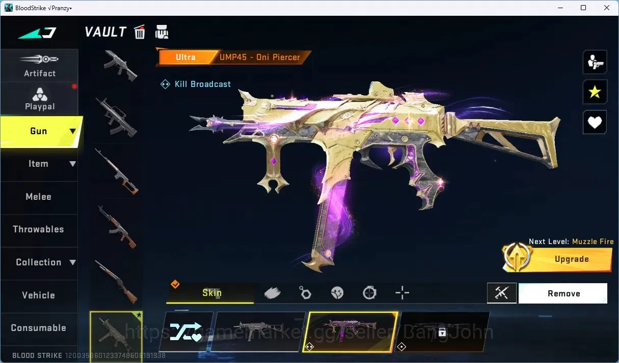 Blood Strike Accounts ASIA | 1 EVO: FAL-Evolved Draco | 1 AOT KAG-6 | 6  image 13
