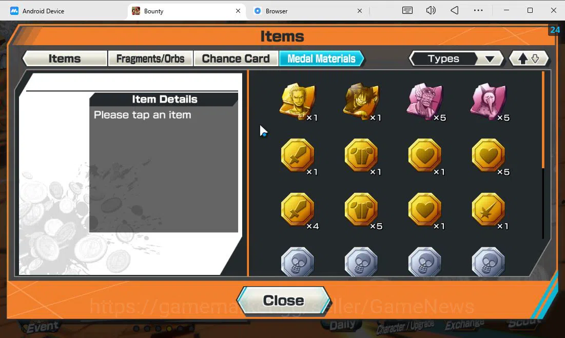 One Piece Bounty Rush Accounts Global|4 EX|Ama no Borsalino,BP Kuzan,G5 Monkey D  image 10