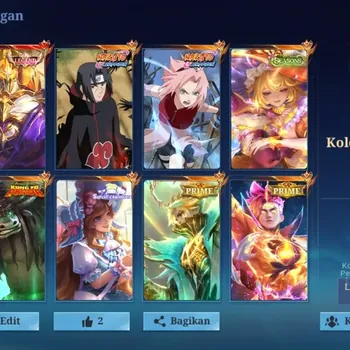 Mobile Legends: Bang Bang Accounts Others Global|472 Skin|Exalted|Itachi+Sakura,LEGEND Johnson,SEASONS Floryn,Luckybox