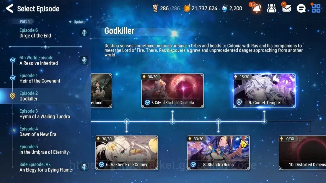 Epic Seven Accounts High-End Global|New ERA|9ML(Monarch Iseria, BArunka, NM Luna, RRoana, DK Sharun)|PoH+Bless+Theater ON|SS 4