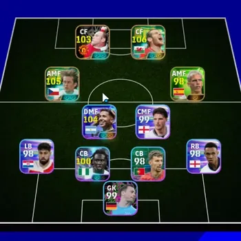 eFootball Accounts High-End Android|Power 3091|3 Epic Gareth Bale,Tomas Rosicky,Wayne Rooney|6 Show Time Enzo