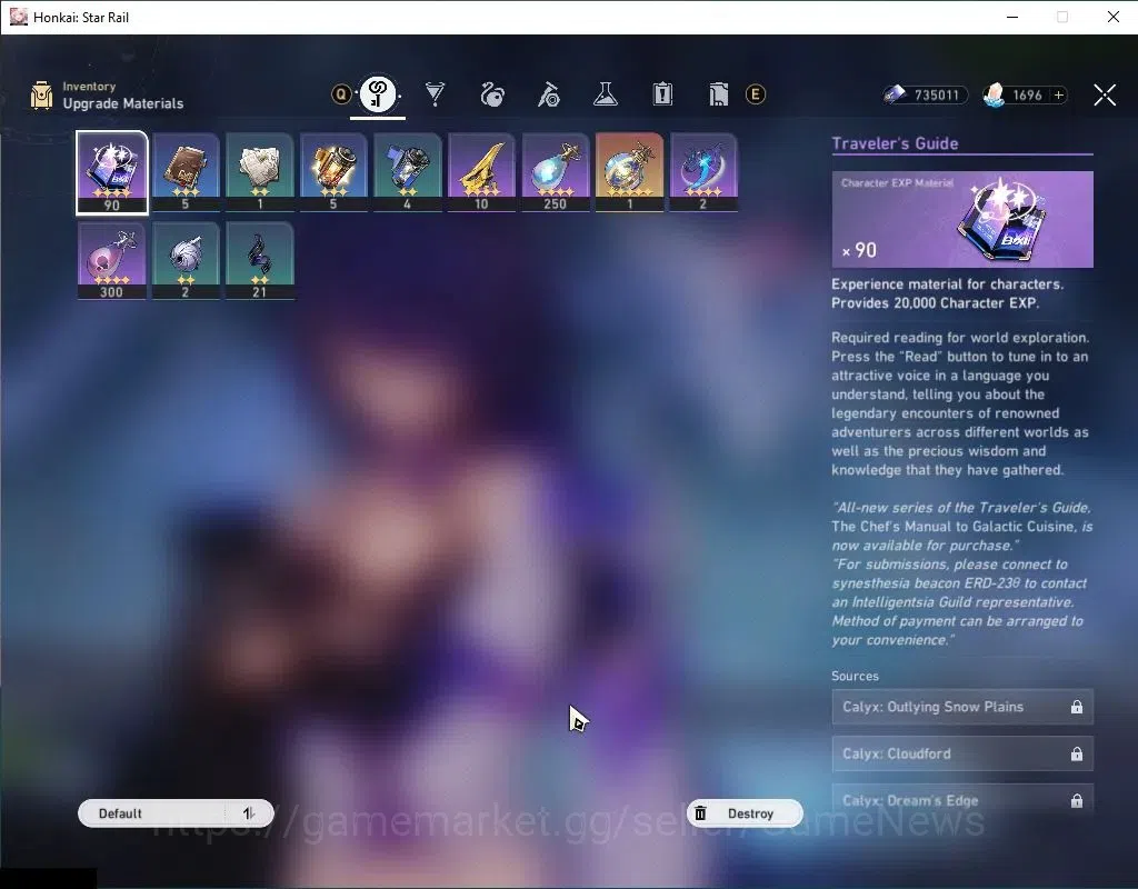Honkai Star Rail Accounts EU |TL 3|1,6K SJ|2 Limited| [Acheron,Huohuo] |20 S image 6