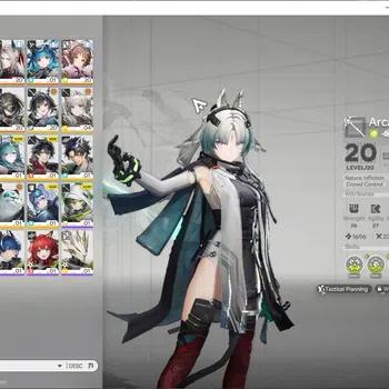 Arknights: Endfield Accounts NA|EU|Lv 10|5 SSR 1 Limited + 7(*6Weapon)|Arcane+Sign|Pogra,Last Rite,Lifeng,Ardelia|Female