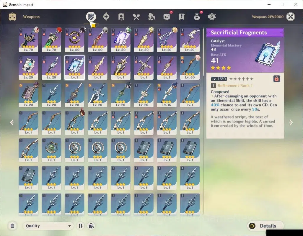 Genshin Impact Accounts ASIA|AR43|2Limited+24(*4Character)|Linnea,Columbin image 4