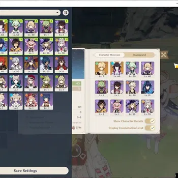 Genshin Impact Starter ASIA|AR43|2Limited+24(*4Character)|Linnea,Columbin image 1
