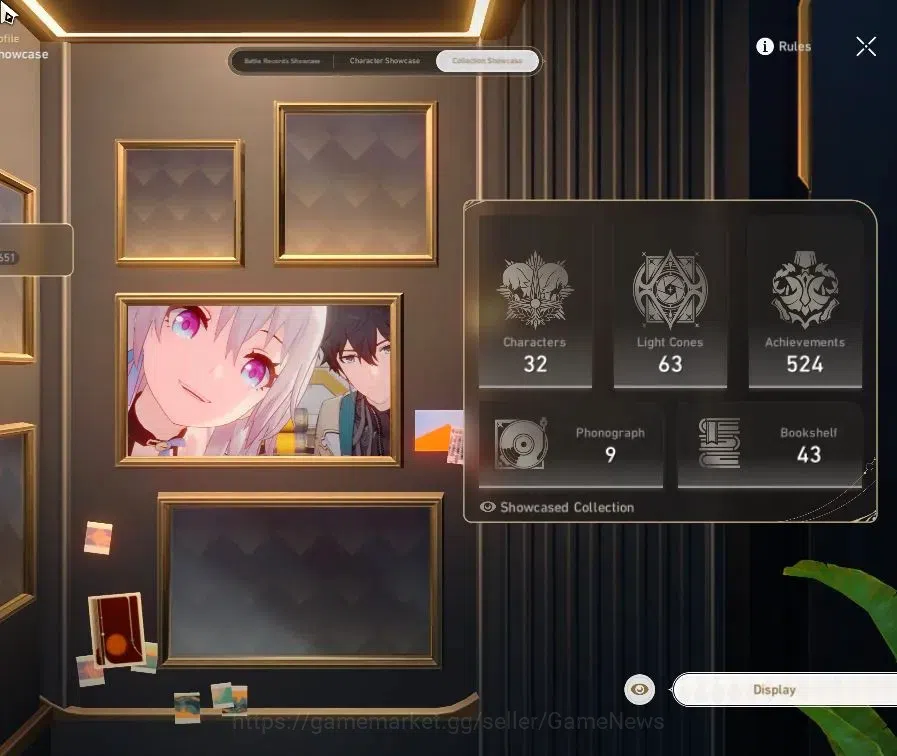 Honkai Star Rail Accounts Asia|TL65|9 Limited|[(Silver Wolf 999,Sparxie)+Sig image 3