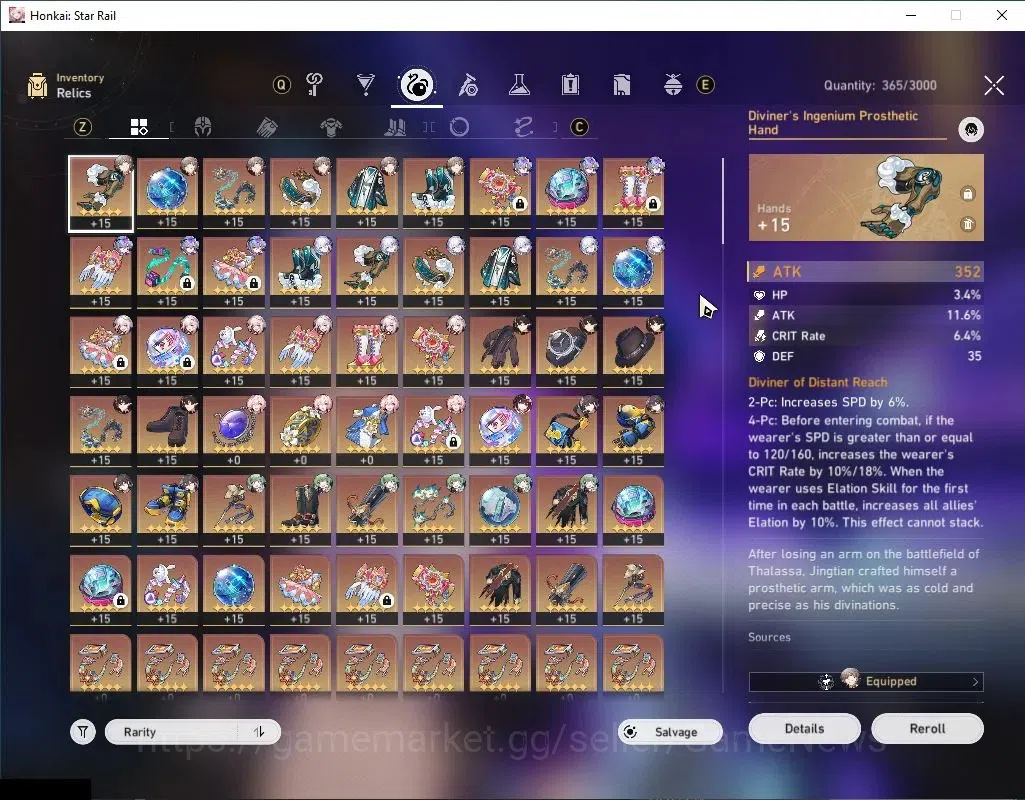 Honkai Star Rail Accounts Asia|TL65|9 Limited|[(Silver Wolf 999,Sparxie)+Sig image 7