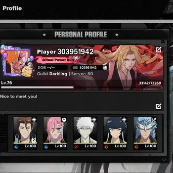 BLEACH: Soul Resonance Accounts NuverseSEA|LV 76|15 SSR [UrahB4,AizenB2,GinB1,Soi] image 1