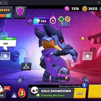 Brawl Stars Accounts Trophy 30999 |97 Brawler|24 Max Hypercharge|5 Hypercharge,15 Legend,18 Mythic,84 Epic Skins|36470