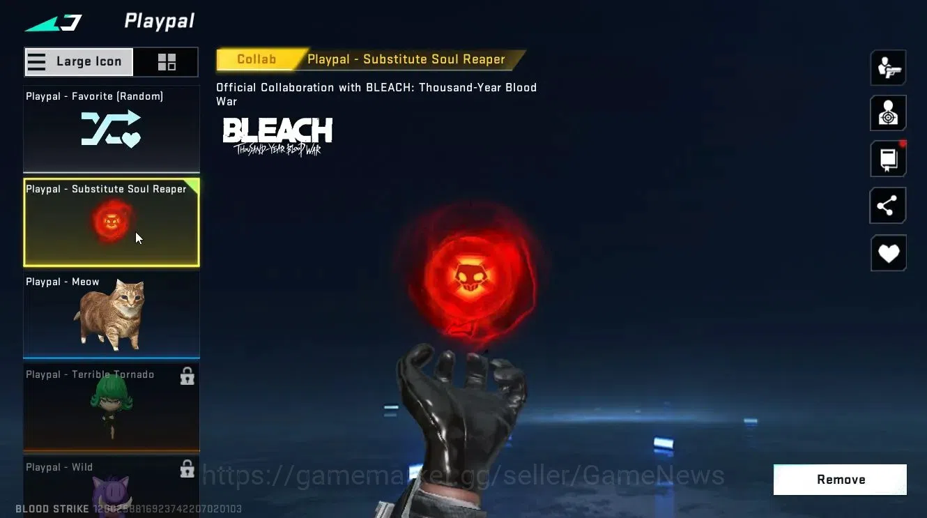 Blood Strike Accounts ASIA|ETERNAL UMP45-Infinite Lv2|Collab BLEACH [Spi image 10