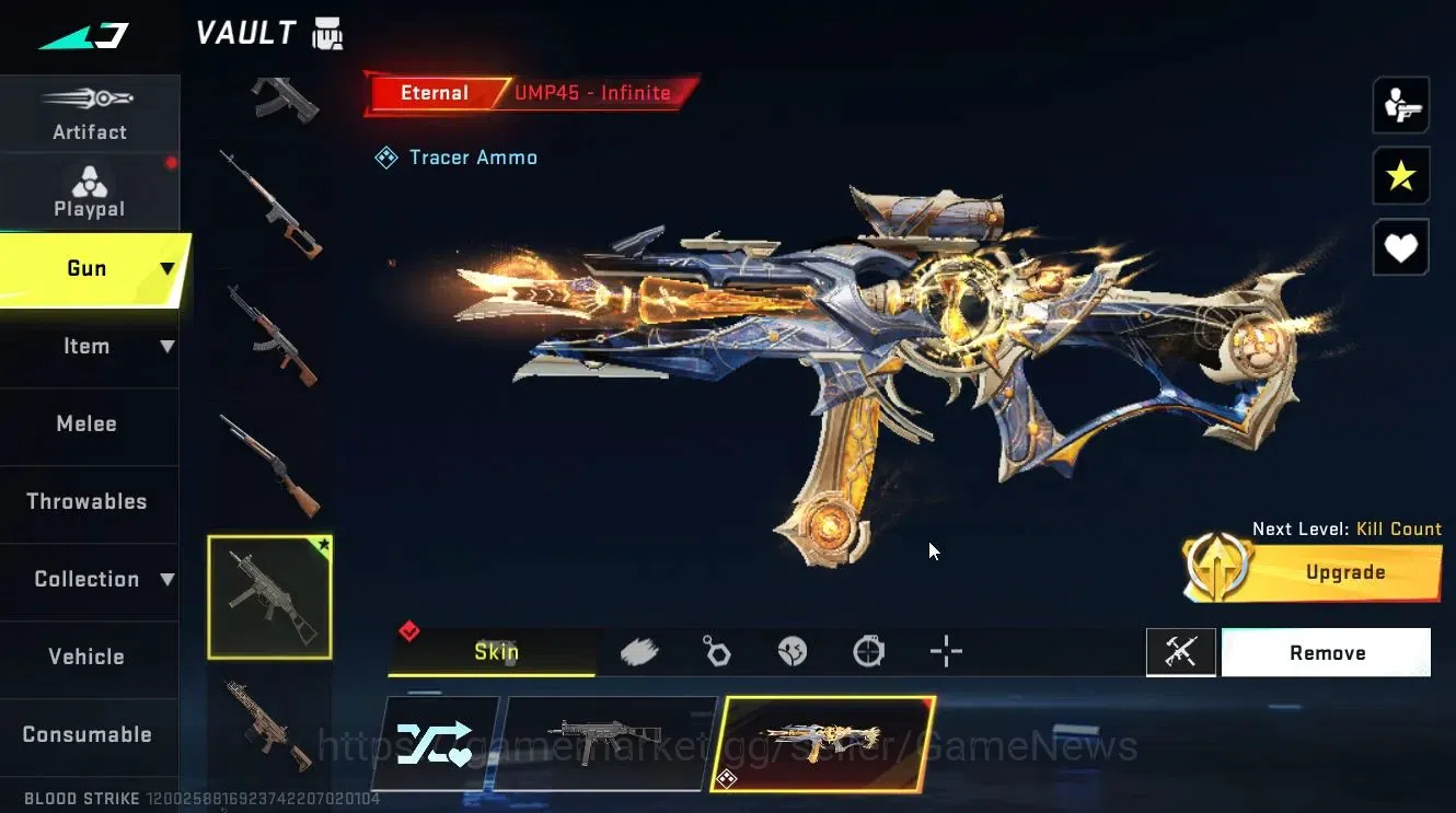 Blood Strike Accounts ASIA|ETERNAL UMP45-Infinite Lv2|Collab BLEACH [Spi image 11