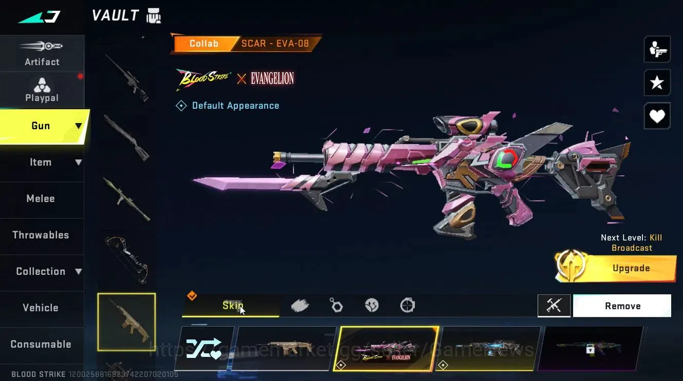 Blood Strike Accounts ASIA|ETERNAL UMP45-Infinite Lv2|Collab BLEACH [Spi image 15