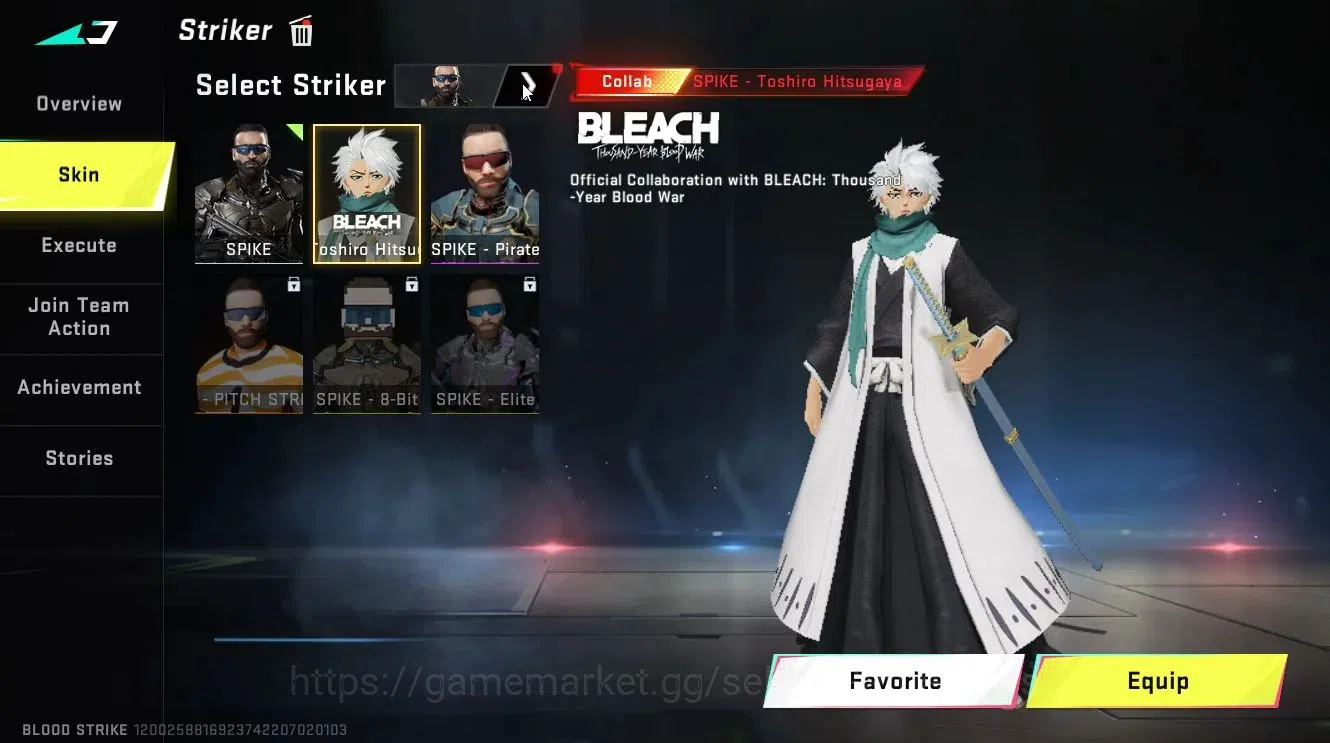 Blood Strike Accounts ASIA|ETERNAL UMP45-Infinite Lv2|Collab BLEACH [Spi image 8