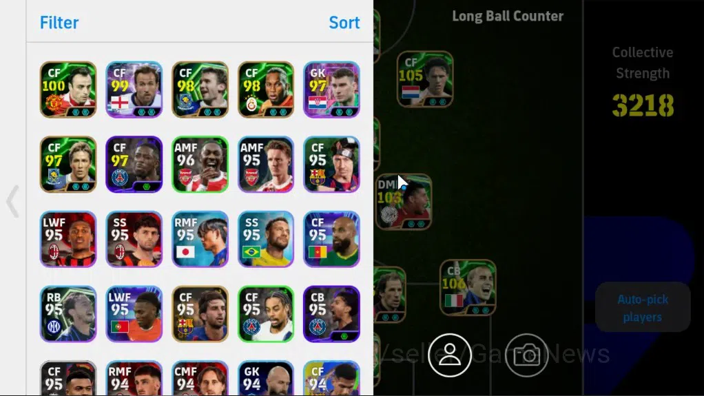 eFootball Accounts Legends & Iconic Players roid|22 Epic Franz Beckenbauer,Ronaldinho,Eden Hazard,Fabio Cannavaro,Xabi 2