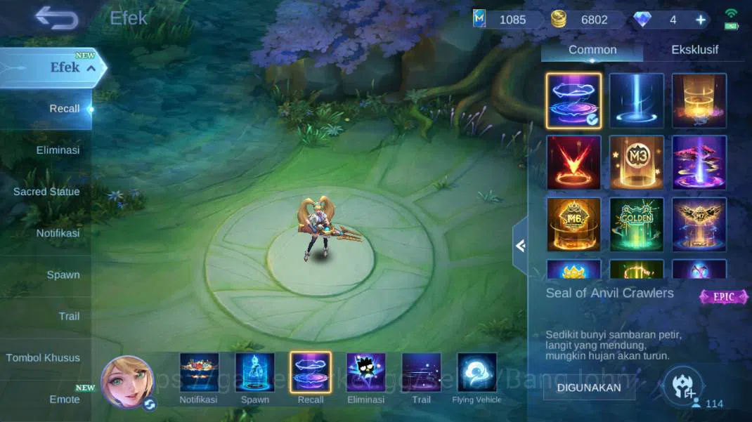 Mobile Legends: Bang Bang Accounts hero 114, skin 195 | KOF karina, saber freya, CC n image 11