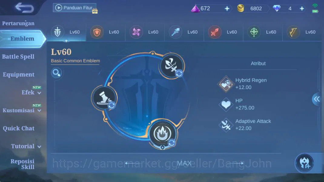 Mobile Legends: Bang Bang Accounts hero 114, skin 195 | KOF karina, saber freya, CC n image 13