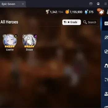 Epic Seven Accounts Starter Global Unverif|Best Starter|2ML(Lisette,Straze)+Duplicate Lisette|PoH ON|Side Story