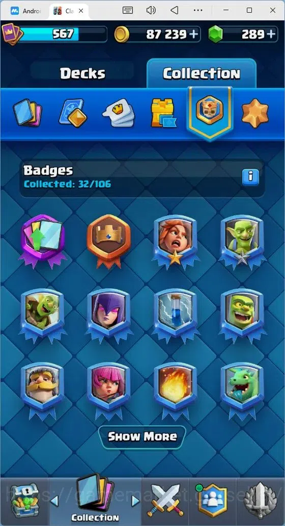 Clash Royale Accounts Mobile |KTL 567|Trophy 4319|Arena 13|Card 68/121|P image 11