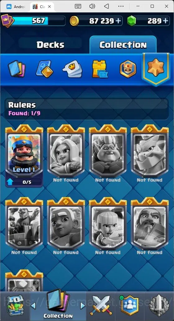 Clash Royale Accounts Mobile |KTL 567|Trophy 4319|Arena 13|Card 68/121|P image 12