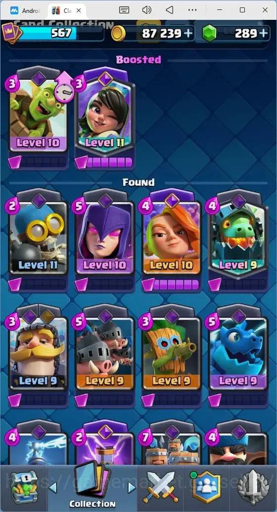 Clash Royale Accounts Mobile |KTL 567|Trophy 4319|Arena 13|Card 68/121|P image 5