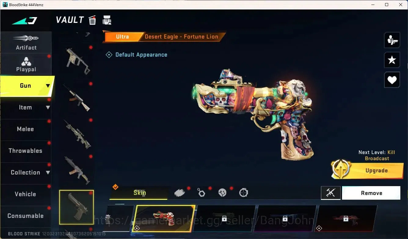 Blood Strike Accounts ASIA|LIMITED,RPK|ULTRA,QBZ95,FAL,INP-9DESERT EAGLE image 10