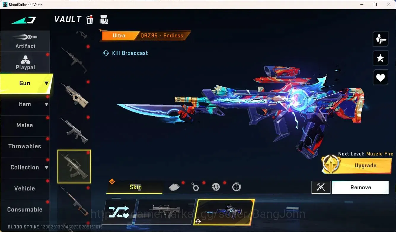 Blood Strike Accounts ASIA|LIMITED,RPK|ULTRA,QBZ95,FAL,INP-9DESERT EAGLE image 13