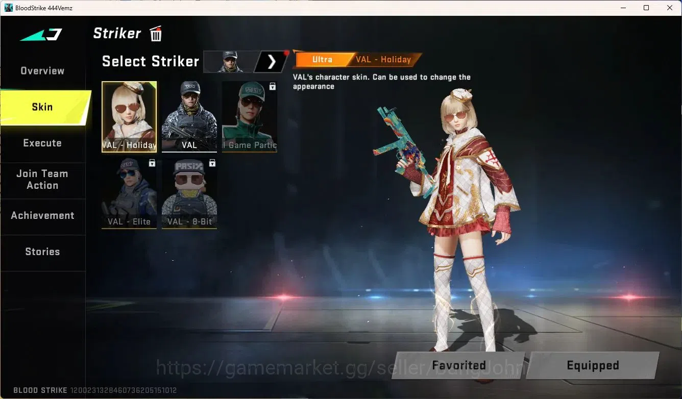 Blood Strike Accounts ASIA|LIMITED,RPK|ULTRA,QBZ95,FAL,INP-9DESERT EAGLE image 2