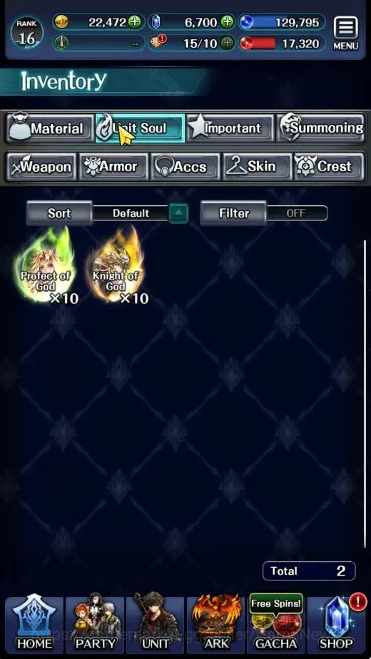 Last Cloudia Accounts GLOBAL|Rank 16|Top Tier Unit|DL Judecca Samekh,SM  image 10