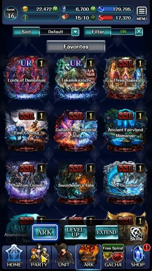 Last Cloudia Accounts GLOBAL|Rank 16|Top Tier Unit|DL Judecca Samekh,SM  image 3