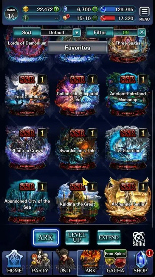 Last Cloudia Accounts GLOBAL|Rank 16|Top Tier Unit|DL Judecca Samekh,SM  image 4