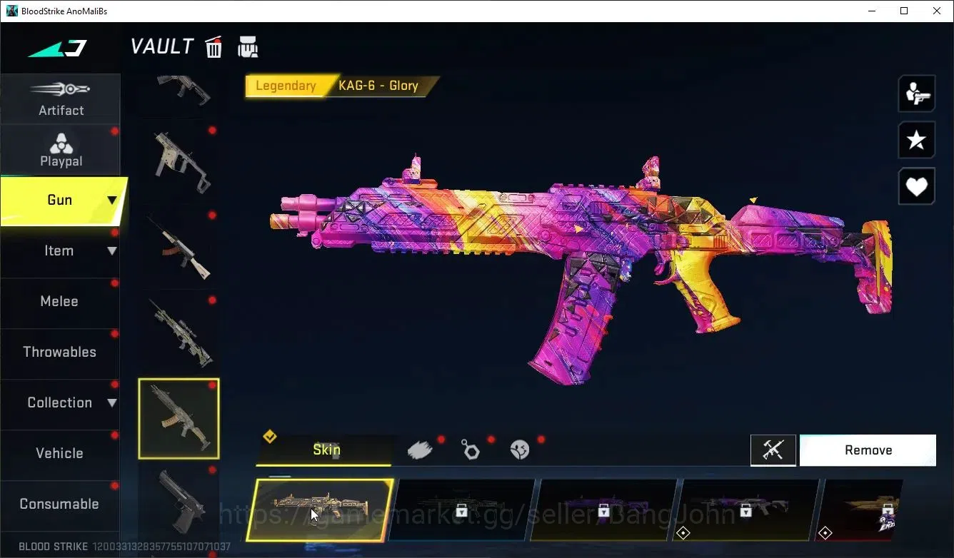 Blood Strike Accounts ASIA|ETERNAL:ZERO-Odashadow,UZI-Scorpius|8COLLAB:[ image 10