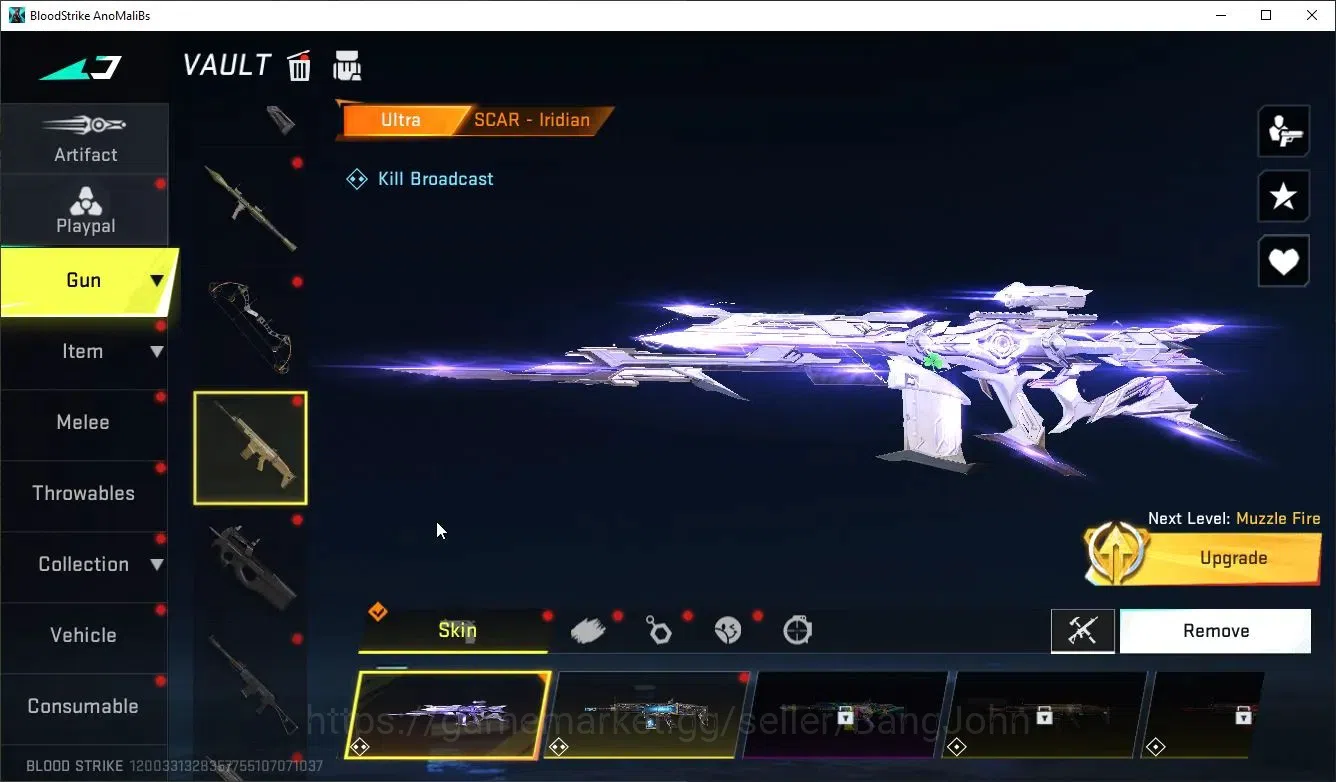 Blood Strike Accounts ASIA|ETERNAL:ZERO-Odashadow,UZI-Scorpius|8COLLAB:[ image 14