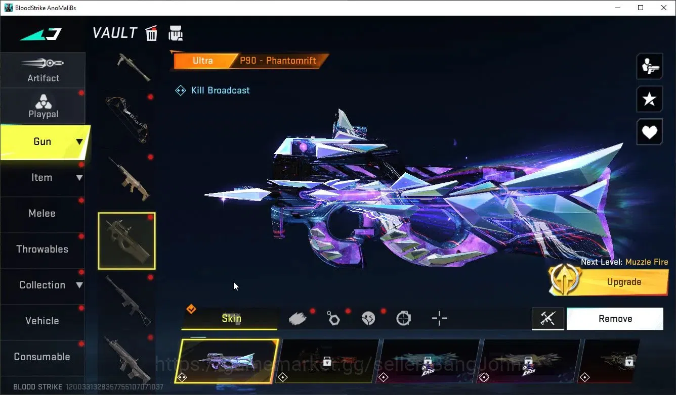 Blood Strike Accounts ASIA|ETERNAL:ZERO-Odashadow,UZI-Scorpius|8COLLAB:[ image 15