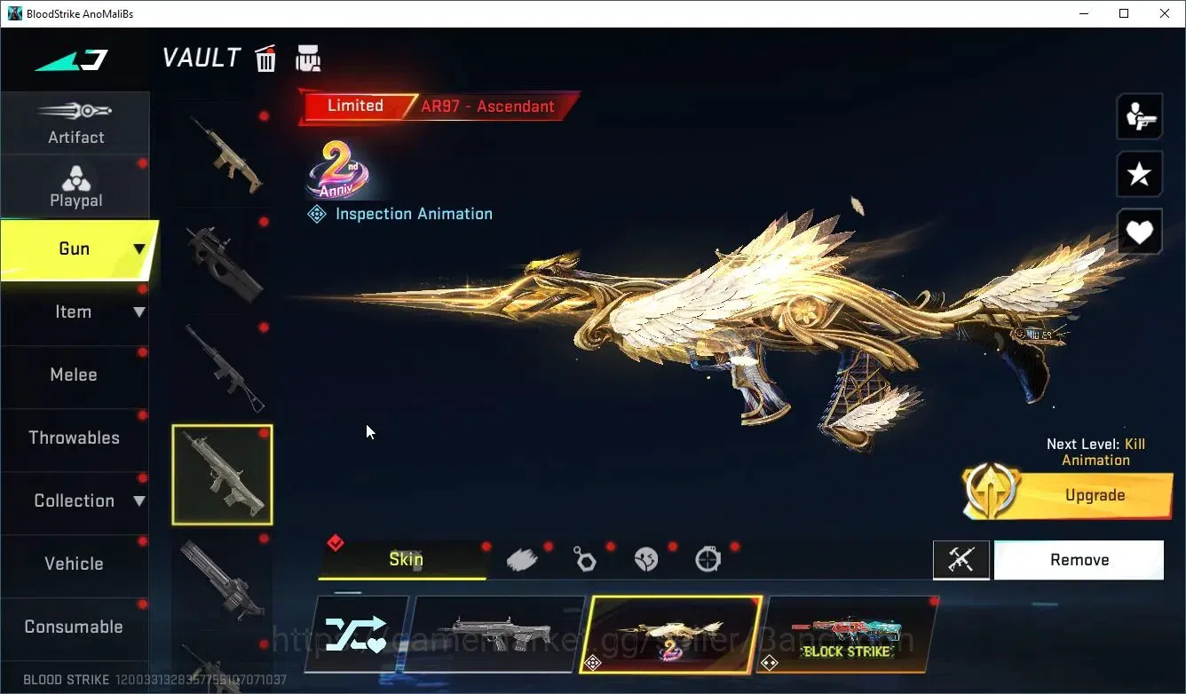 Blood Strike Accounts ASIA|ETERNAL:ZERO-Odashadow,UZI-Scorpius|8COLLAB:[ image 16