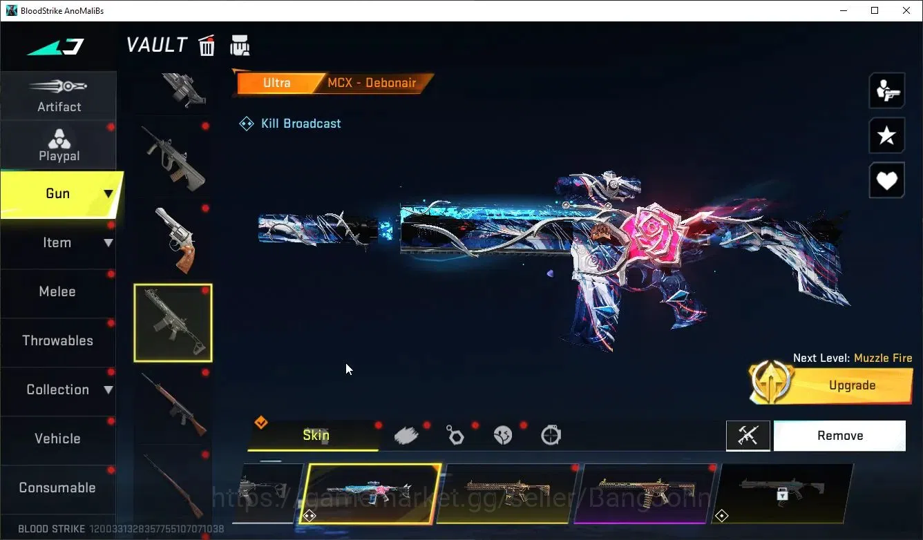 Blood Strike Accounts ASIA|ETERNAL:ZERO-Odashadow,UZI-Scorpius|8COLLAB:[ image 19