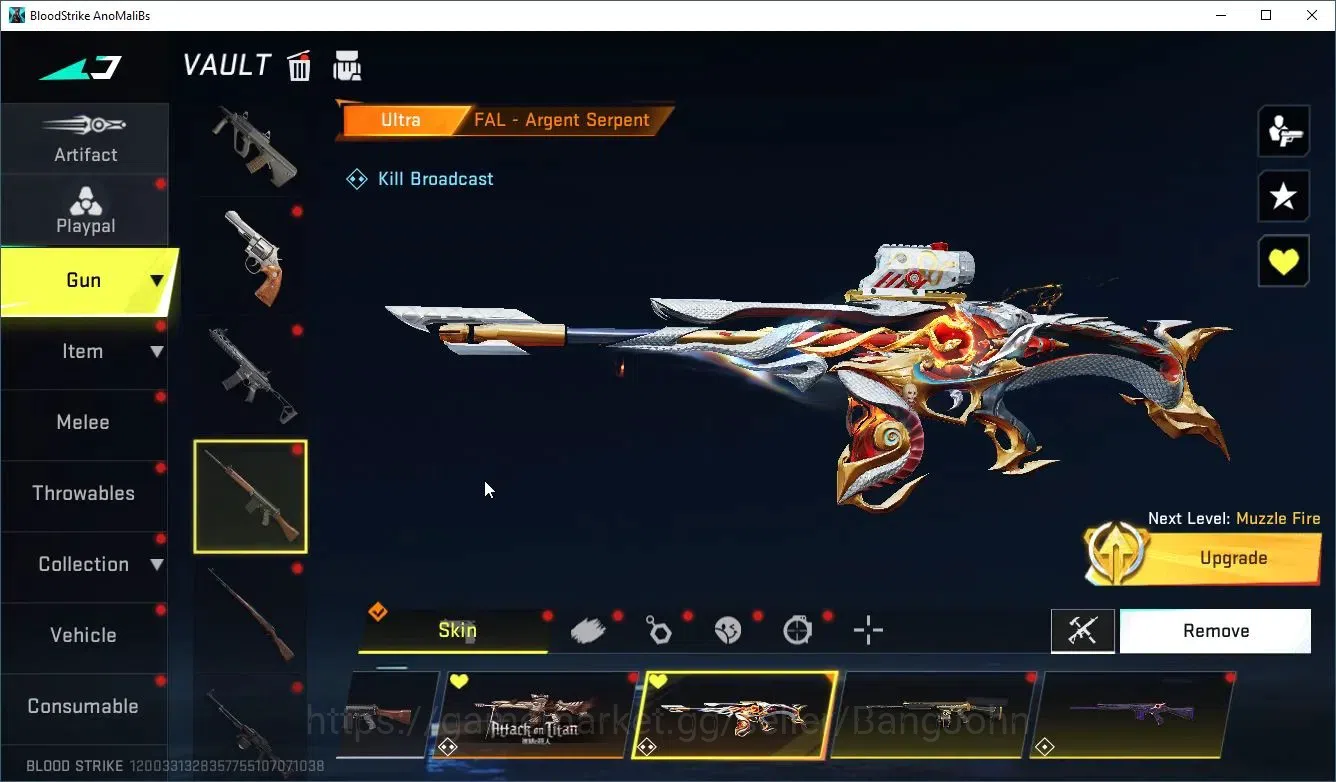 Blood Strike Accounts ASIA|ETERNAL:ZERO-Odashadow,UZI-Scorpius|8COLLAB:[ image 20