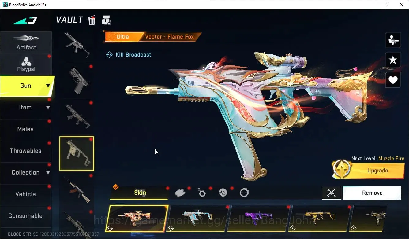 Blood Strike Accounts ASIA|ETERNAL:ZERO-Odashadow,UZI-Scorpius|8COLLAB:[ image 7