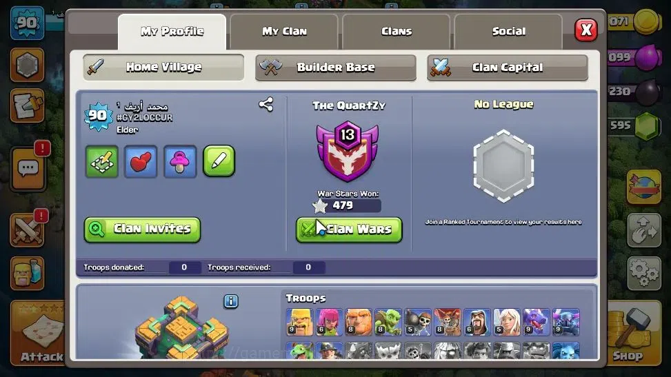 Clash of Clans Accounts LV 90|TH 14-BH 7|HH 7|Limited Skin|BK 23,AQ 24,GW  image 3