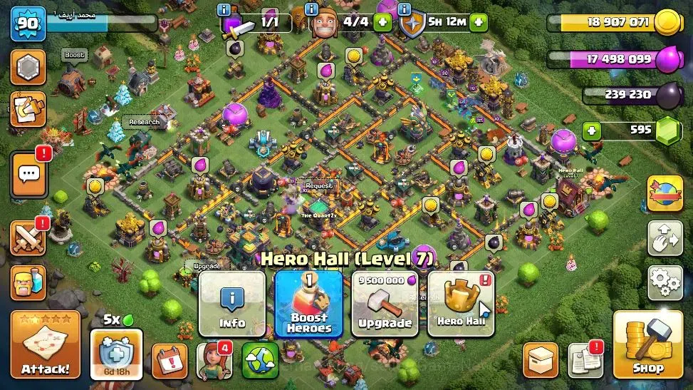 Clash of Clans Accounts LV 90|TH 14-BH 7|HH 7|Limited Skin|BK 23,AQ 24,GW  image 8
