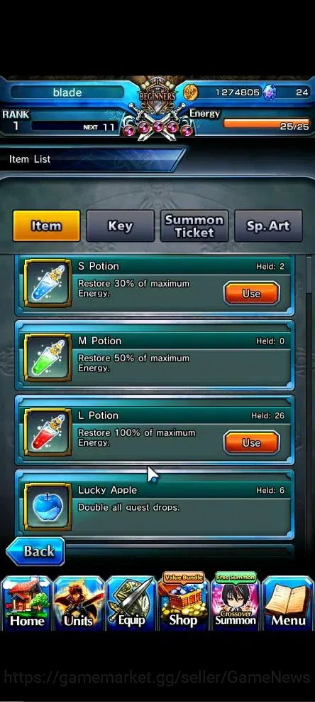 Grand Summoners Accounts Starter Global|Rank 1|Fresh Starter|3 Ascend+1 TW|[Shuna]+TW,Elenore,Misette|Lpot 26|Check 2