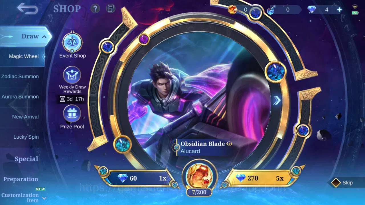 Mobile Legends: Bang Bang Accounts Hero 78 | Skin 133 | GLORY | Legend Freya | Zodiac image 14
