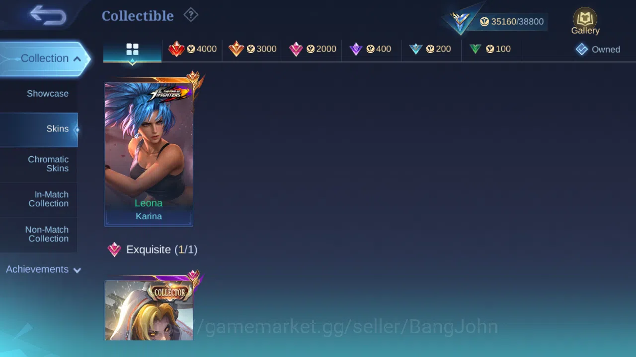 Mobile Legends: Bang Bang Accounts Hero 78 | Skin 133 | GLORY | Legend Freya | Zodiac image 6