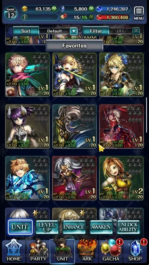 Last Cloudia Accounts GLOBAL|Rank 12|Collab Brave Frontier (Goddess Tili image 2