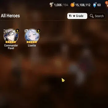 Epic Seven Accounts Starter GLOBAL UnVerif|New Era|2 ML(Lisete,Comandr Pavel)+Ivana,Iseria,Landy,Etc|Poh ON|Abys F 51|1K
