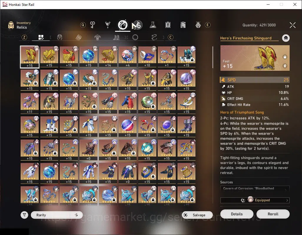 Honkai Star Rail Accounts Asia|TL 70|17 Limited|Feixiao+Sign,Phainon,Yao Gua image 6